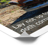 Old Rusty Car Poster (Hoek)