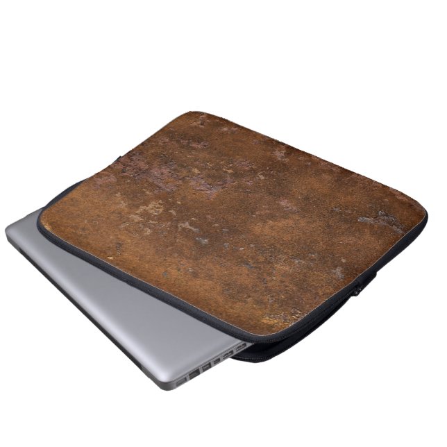 Old Rusty Laptop Sleeve (Voorkant onderkant)