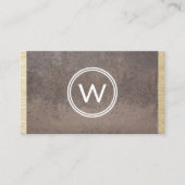 Old Rusty Metal | Hout Visitekaartje (Voorkant)