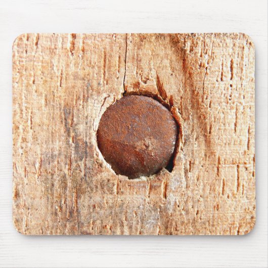 Old Rusty Nail Mouse Mat Muismat (Voorkant)