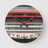 Old Rusty Ronde Klok (Voorkant)