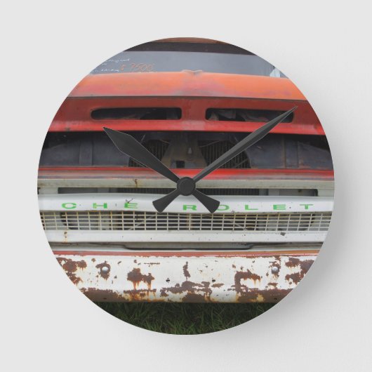 Old Rusty Ronde Klok (Voorkant)