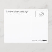 Old Sacramento District Travel Photo Briefkaart (Achterkant)