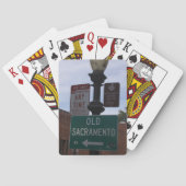 Old Sacramento Pokerkaarten (Achterkant)