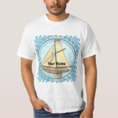 Old Sailboat  t-shirt (Voorkant)
