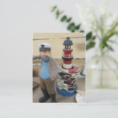 Old Sailor Briefkaart (Staand voorkant)