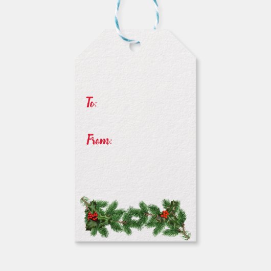 Old Saint Chick Cadeaulabel (Achterkant)