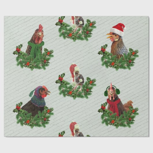 Old Saint Chick Cadeaupapier (Vlak)