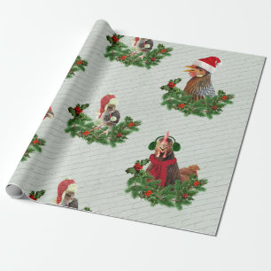 Old Saint Chick Cadeaupapier