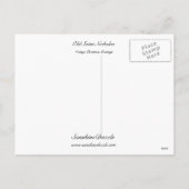 Old Saint Nicholas Feestdagenkaart (Achterkant)