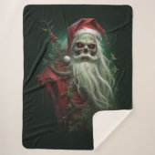 Old Saint Nick #1 Sherpa Deken (Voorkant)