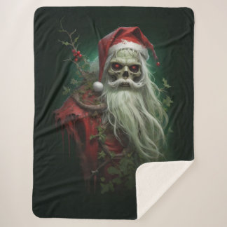 Old Saint Nick #1 Sherpa Deken