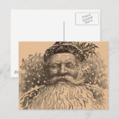 Old Saint Nick Briefkaart (Voorkant / Achterkant)
