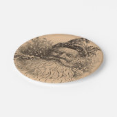 Old Saint Nick Papieren Bordje (Gekanteld)