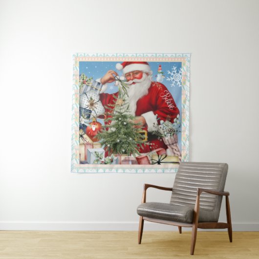 OLD SAINT NICK WANDKLEED (In situ)