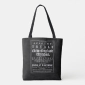 Old Salem Witch Trials Canvas tas (Achterkant)