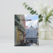 Old San Juan Briefkaart (Staand voorkant)