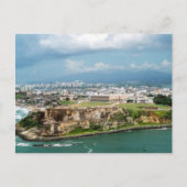 Old San Juan Briefkaart (Voorkant)