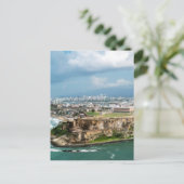 Old San Juan Briefkaart (Staand voorkant)