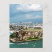 Old San Juan Briefkaart (Voorkant)