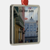 Old San Juan Metalen Ornament (Rechts)