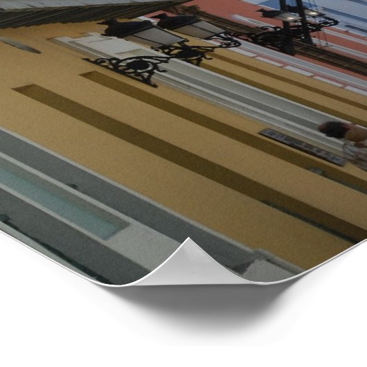 Old San Juan Poster (Hoek)