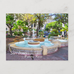 Old San Juan Puerto Rico Briefkaart