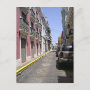 Old San Juan, Puerto Rico Briefkaart