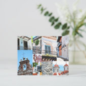 Old San Juan, Puerto Rico - Briefkaart Photo Colla (Staand voorkant)