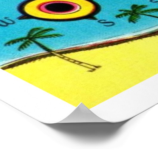 Old San Juan Puerto Rico Poster (Hoek)