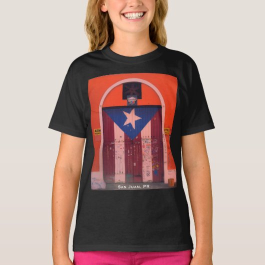 Old San Juan, Puerto Rico Pride T-shirt (Voorkant)