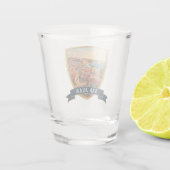 Old San Juan Puerto Rico Reizen Shot Glas (Achterkant)