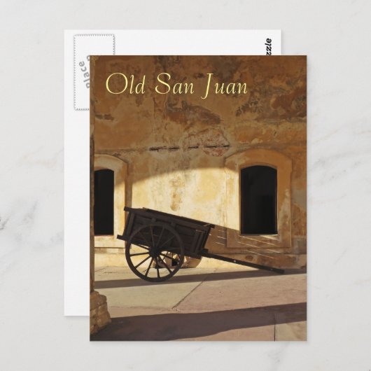 Old San Juan, Puerto Rico Souvenir Briefkaart (Voorkant / Achterkant)
