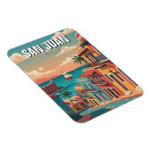 Old San Juan Puerto Rico Travel Magneet (Rechterzijde)