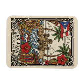 Old San Juan Puerto Rico Travel Magneet (Horizontaal)