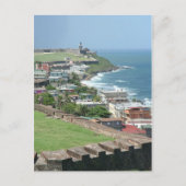 Old San Juan Shore Briefkaart (Voorkant)