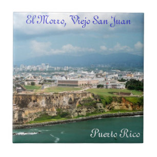 Old San Juan Tile Tegeltje