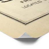 Old Sanger CA Map (1891) Poster (Hoek)