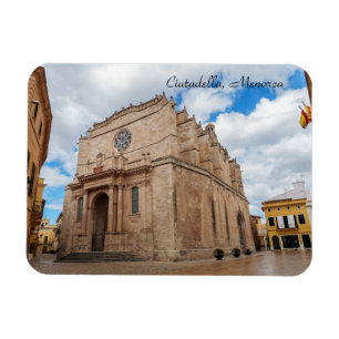 Old Santa Maria Cathedral in Ciutadella - Menorca Magneet
