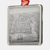 Old Santo Domingo City Metalen Ornament (Links)