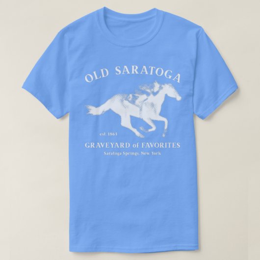 Old Saratoga T-shirt (Design voorkant)