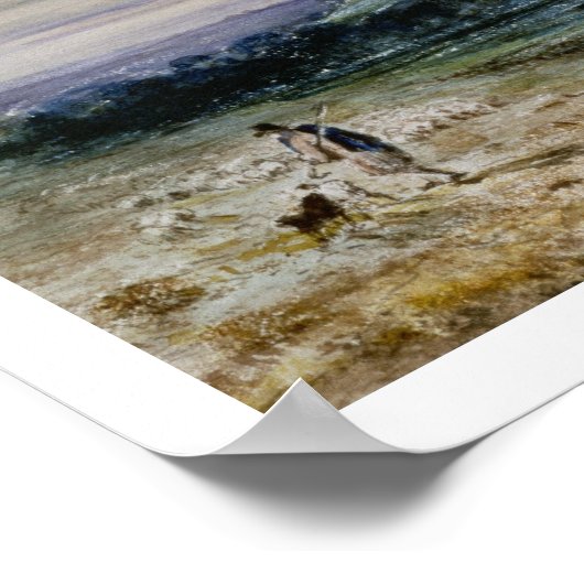 Old Sarum Poster (Hoek)