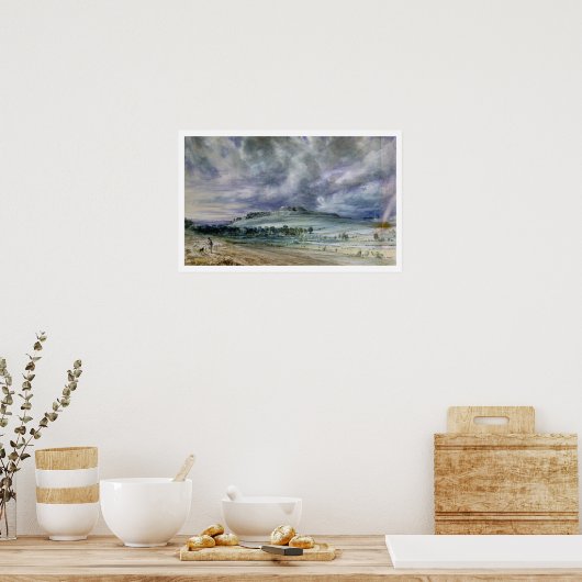 Old Sarum Poster (Keuken)