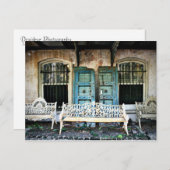 Old Savannah Building Briefkaart (Voorkant / Achterkant)