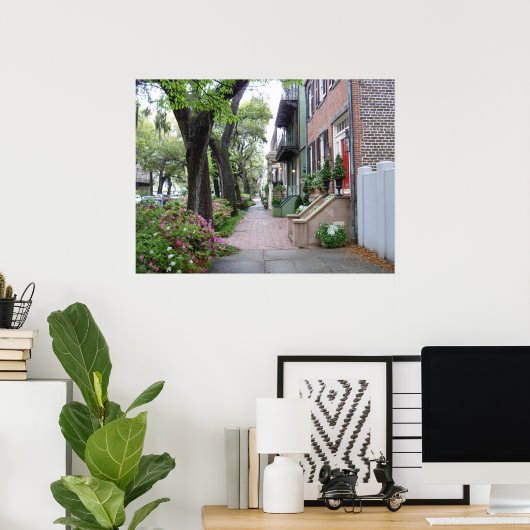 Old Savannah Poster (Thuiskantoor)