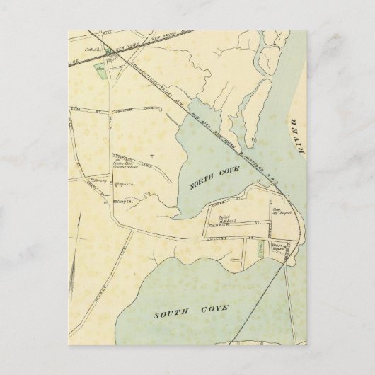 Old Saybrook Briefkaart (Voorkant)