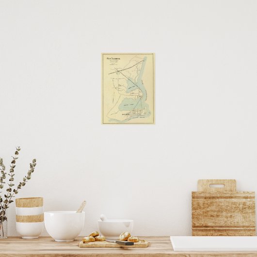 Old Saybrook Poster (Keuken)