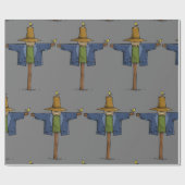 Old Scarecrow Cadeaupapier (Vlak)