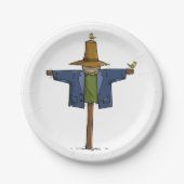 Old Scarecrow Papieren Bordje (Voorkant)