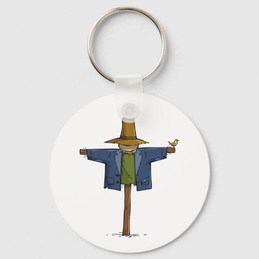 Old Scarecrow Sleutelhanger (Voorkant)
